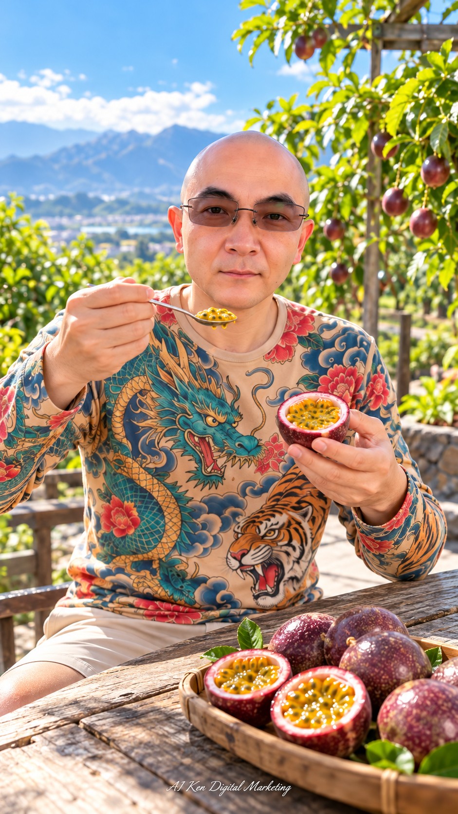Taiwan passion fruit feature from AI Ken Digital Marketing