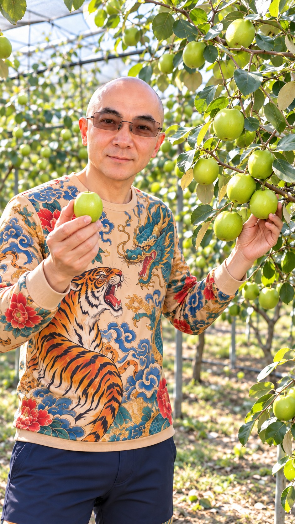 Taiwan green jujube promotional image by AI Ken Digital Marketing