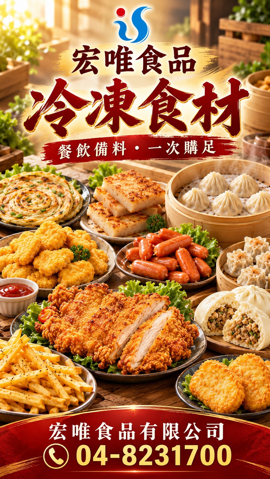 宏唯食品早餐與餐飲食材推廣商品圖一