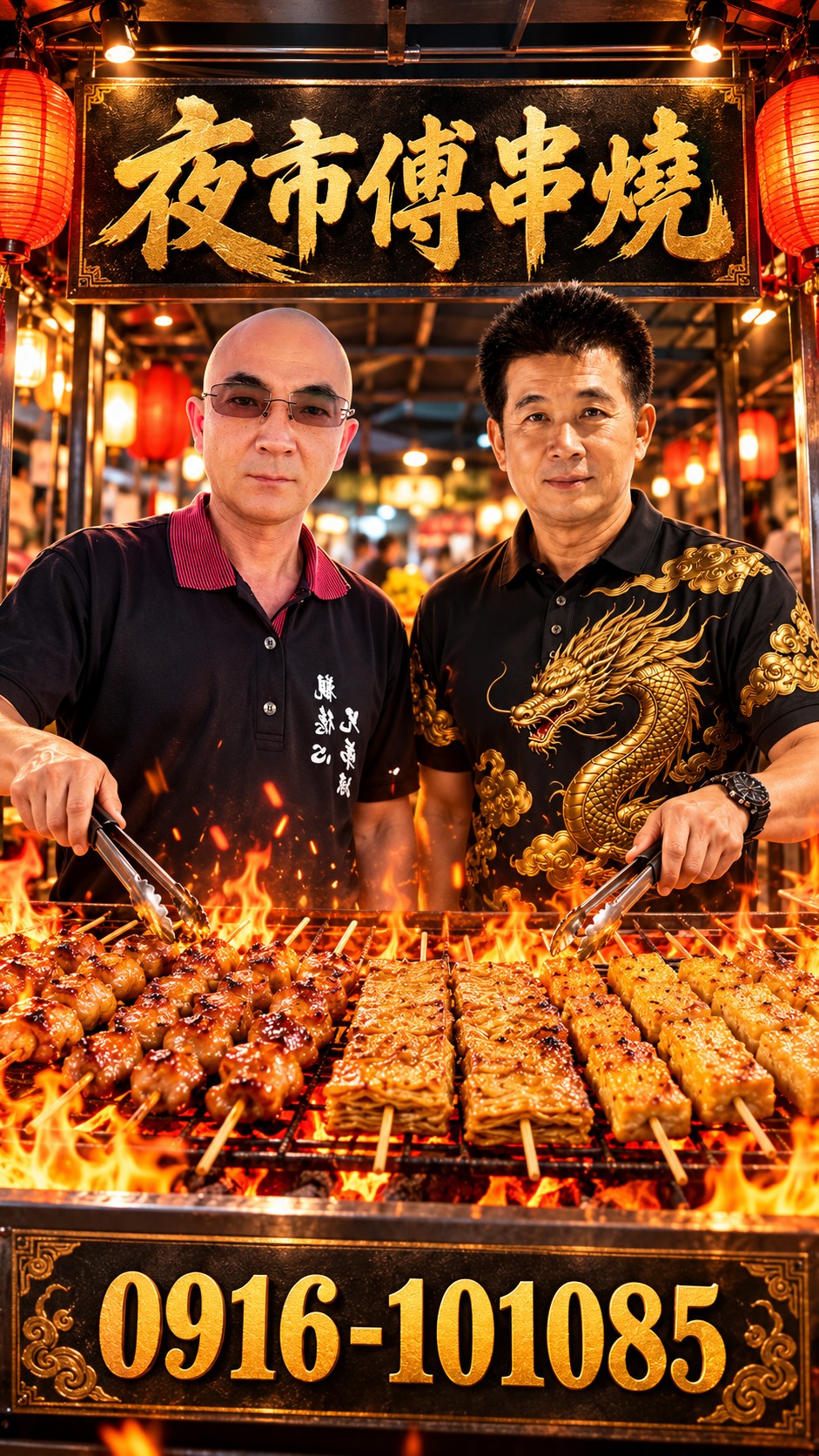 松濤食品夜市傅串燒食材展示圖片四