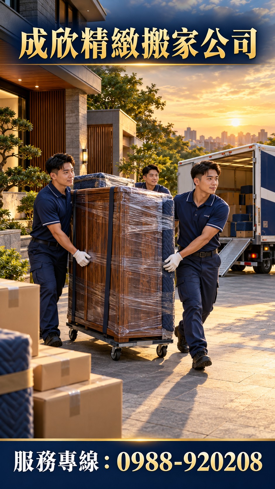 成欣精緻搬家公司四縣市搬家服務宣傳照片二