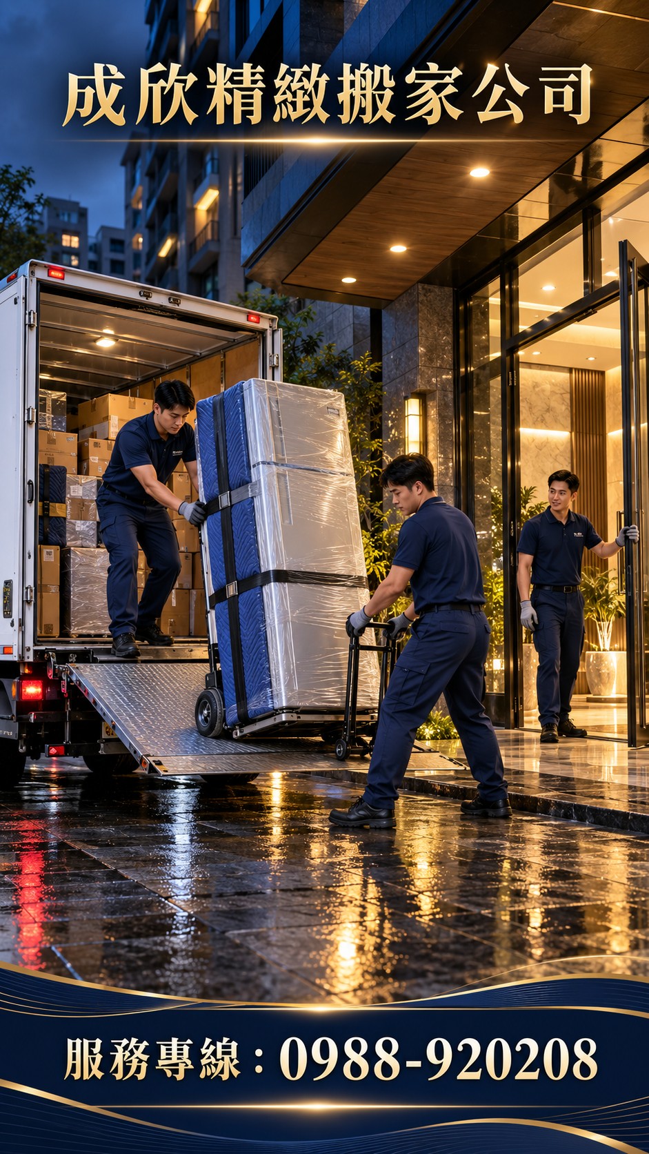 成欣精緻搬家公司四縣市搬家服務宣傳照片五